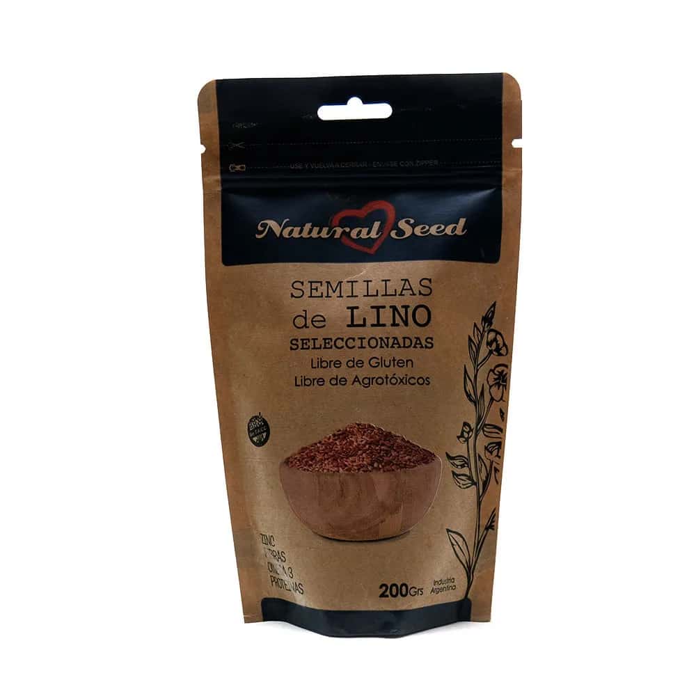 SEMILLAS DE LINO X200G NATURAL SEED