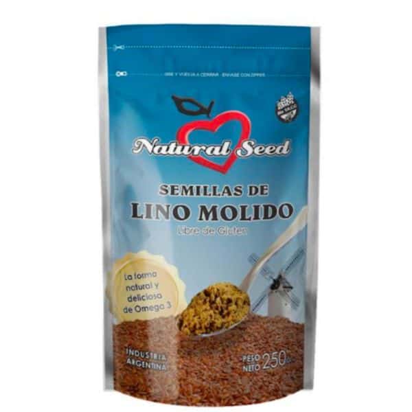 LINO MOLIDO X250G NATURAL SEED