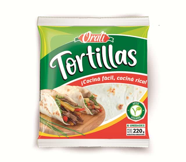 TORTILLAS DE TRIGO X220 GR ORALI