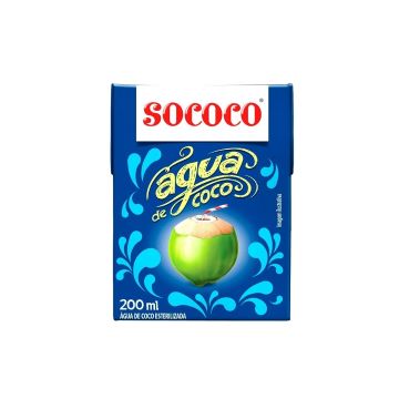 AGUA DE COCO X 200ML SOCOCO
