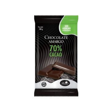 BARRA CHOCOLATE AMARGO 70% 10U X100GR BENOT