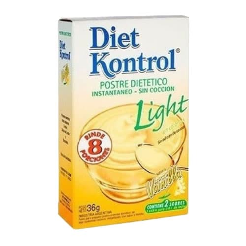 POSTRE DIETETICO VAINILLA X36GR DIET KONTROL
