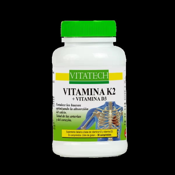 VITAMINA K2 + D3 X30COMP VITATECH