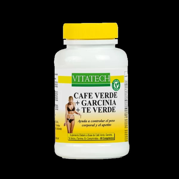 CAFE VERDE + GARNICIA + TE VERDE X60COMP VITATECH