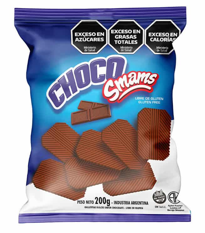 GALLETITAS CHIP CHOCO NEGRO SMAMS X150G