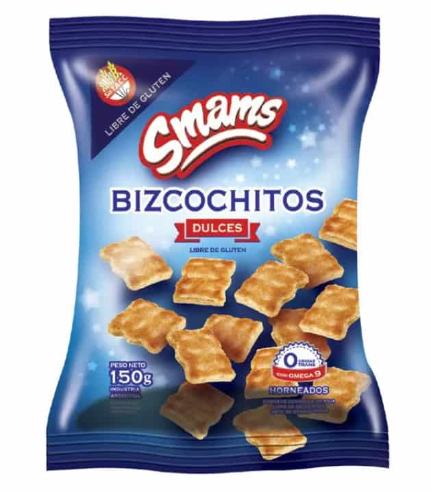 BIZCOCHITOS AGRIDULCES SMAMS X150G