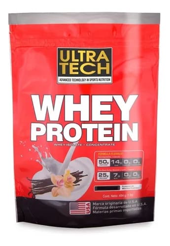WHEY PROTEIN VAINILLA X454GR ULTRA TECH
