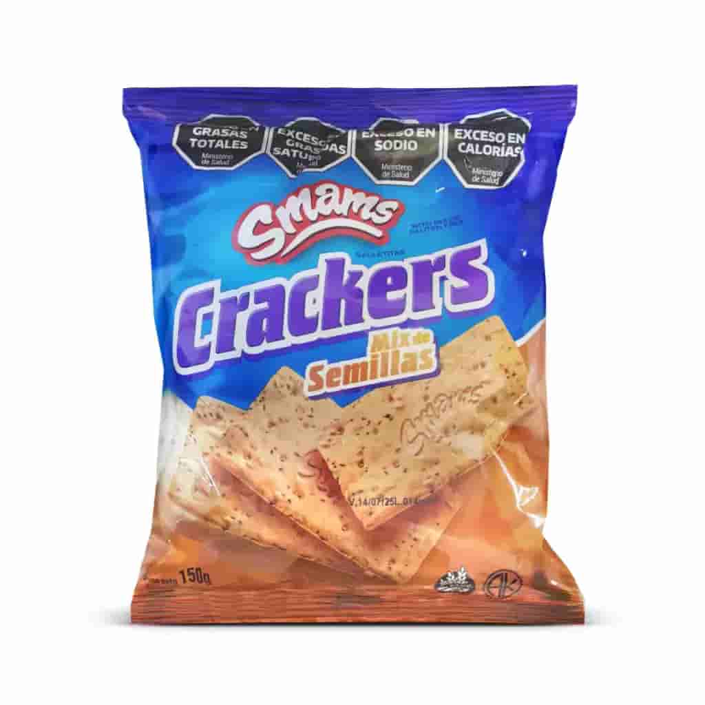 CRACKERS CON SEMILLA SMAMS X150G