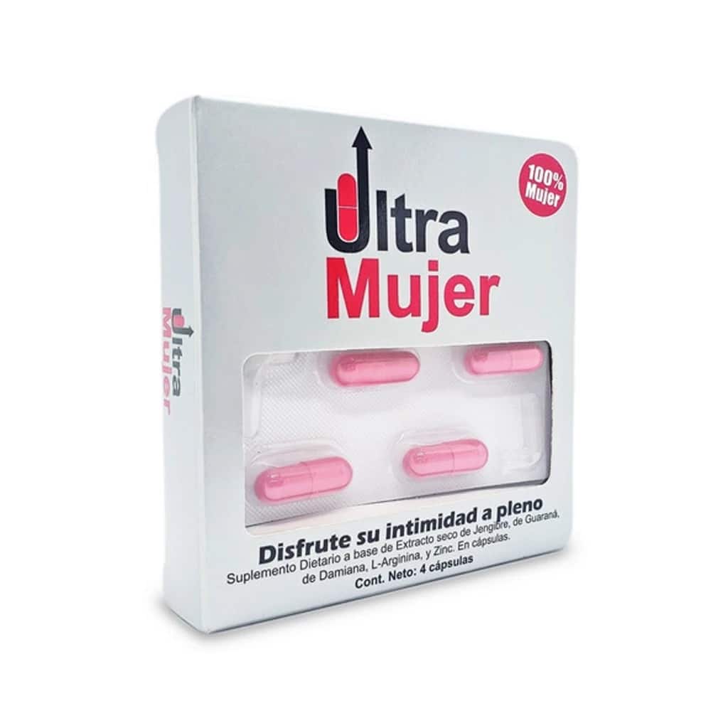 ULTRA MUJER X4 CAPSULAS ULTRA TECH