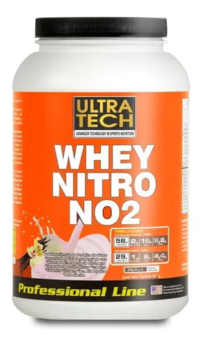 WHEY NITRO NO2 FRUTILLA X 907GR ULTRA TECH