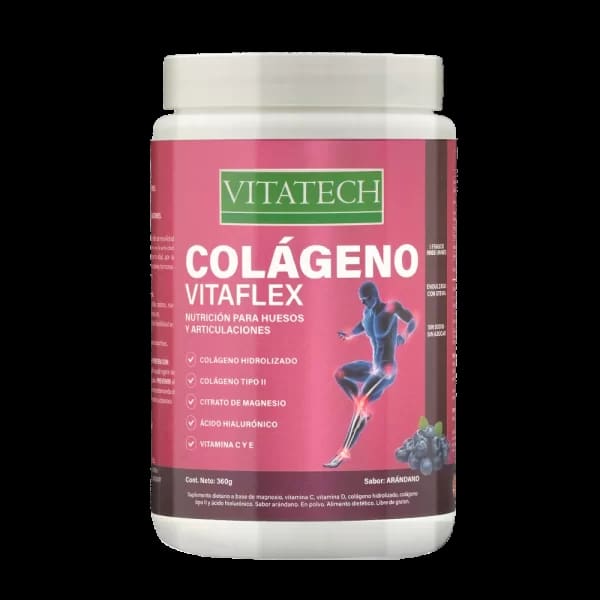 VITAFLEX COLAGENO X360GR SABOR ARANDANOS VITATECH