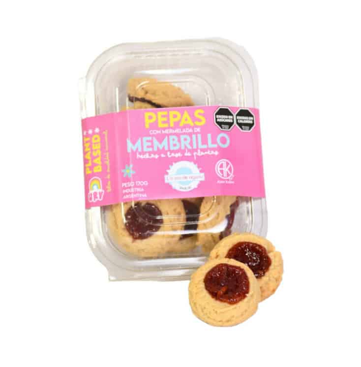 PEPAS DE MEMBRILLO 170GR UN RINCON VEGANO