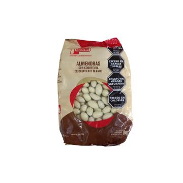 ALMENDRAS C/COBERTURA CHOCO BLANCO 1KG ARGENFRUT