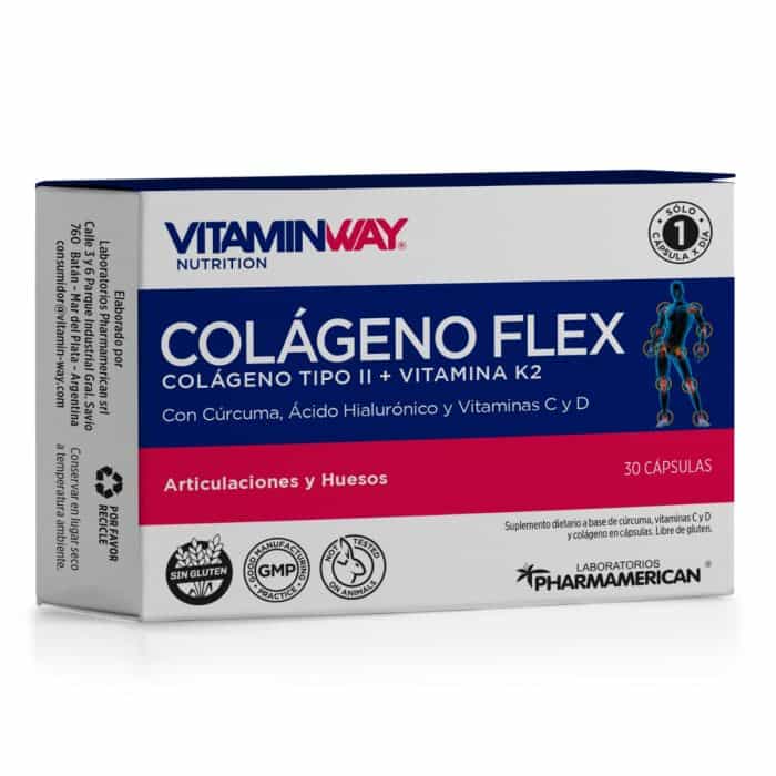 **PROMO JULIO 30%** COLÁGENO FLEX  X30CAP VITAMIN WAY