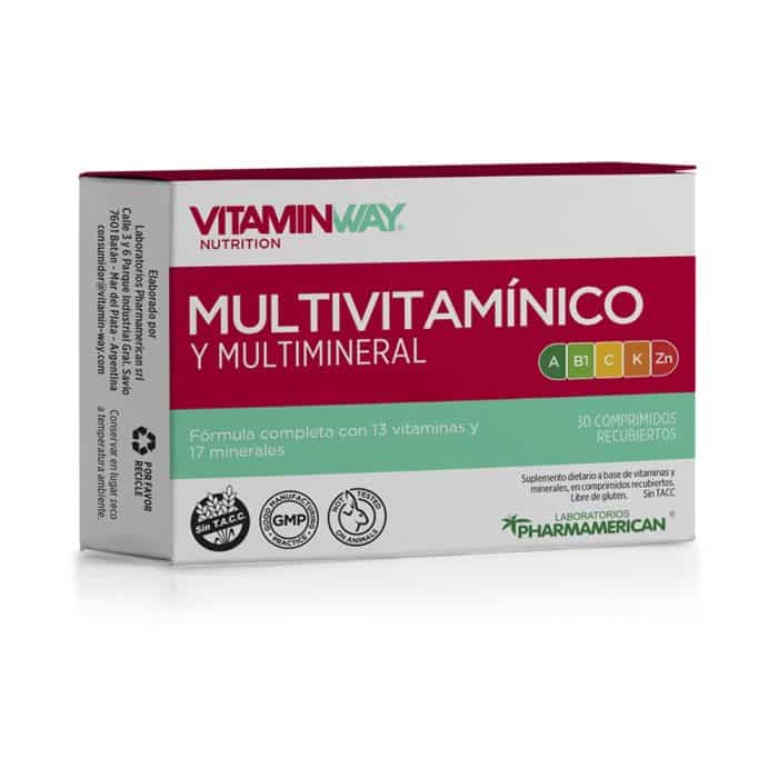 MULTIVITAMÍNICO ENERGIA X30CAP VITAMIN WAY