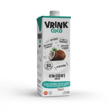 LECHE DE COCO S/AZÚCAR X1LT VRINK