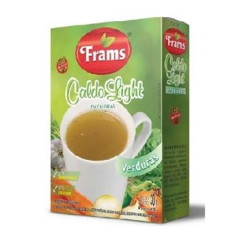 CALDO LIGHT VERDURA C/ SAL X200 GR FRAMS