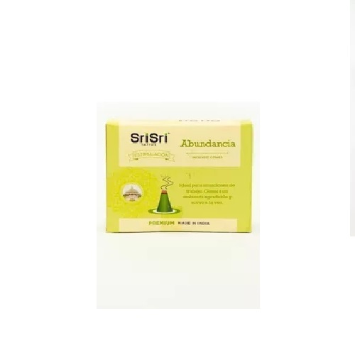 INCIENSO EN CONO ABUNDANCIA  X25GR SRI SRI