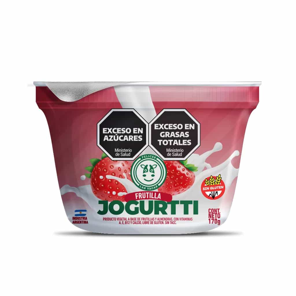 JOGURTTI ALMENDRAS Y FRUTILLA 170GR FELICES LAS VACAS