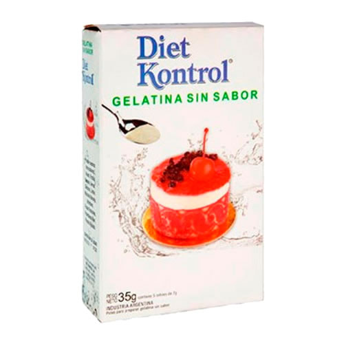 GELATINA LIGHT SIN SABOR X35GR DIET KONTROL