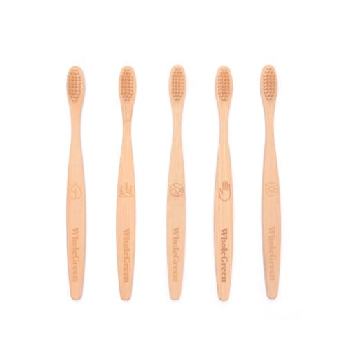 CEPILLO DENTAL DE BAMBU ALABAMA ADULTO/SUAVE WHOLE GREEN