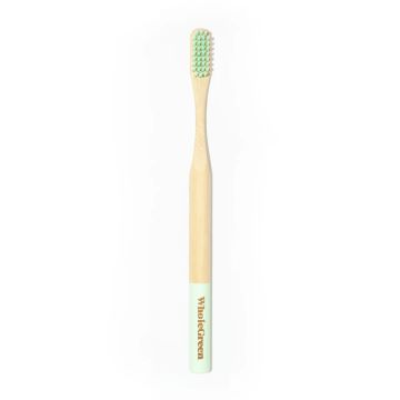 CEPILLO DENTAL DE BAMBU HAWAI ADULTO/SUAVE WHOLE GREEN