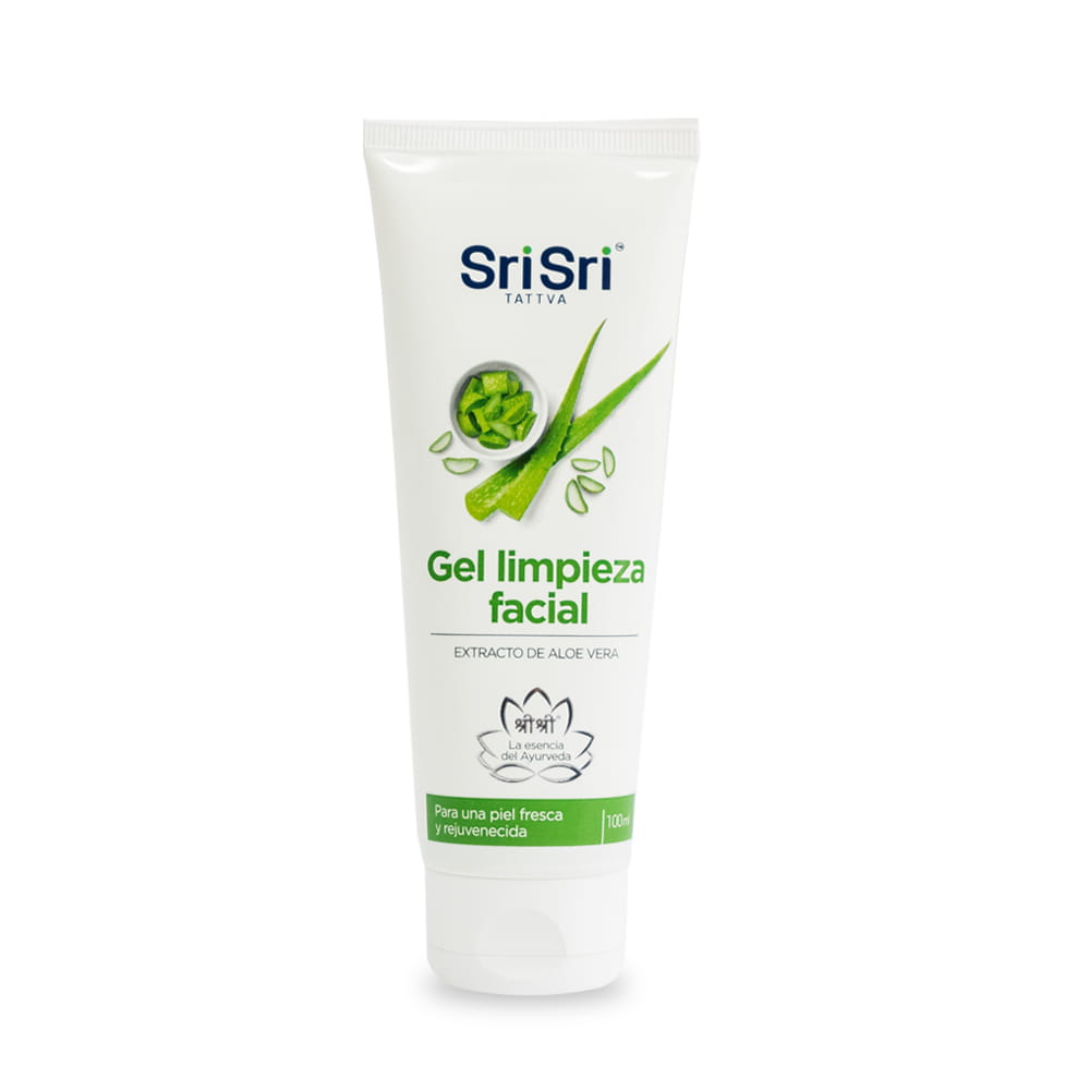 GEL LIMPIADOR FACIAL CON ALOE VERA X 100ML SRI SRI