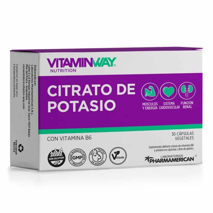 CITRATO DE POTASIO X 30CAP VITAMIN WAY