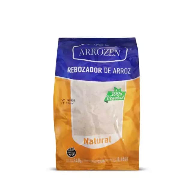 REBOZADOR DE ARROZ (NATURAL /100% VEGETAL) X 240G NATUZEN