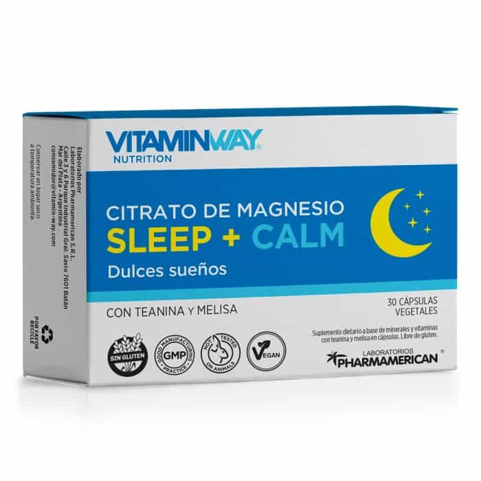 CITRATO DE MAGNESIO (SLEEP+CALM) X30CAP VITAMIN WAY