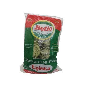 FIDEOS NIDO ESPINACA X300G BETIC
