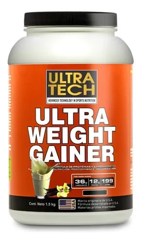ULTRA WEIGHT GAINER 1.5KG CHOCOLATE ULTRA TECH