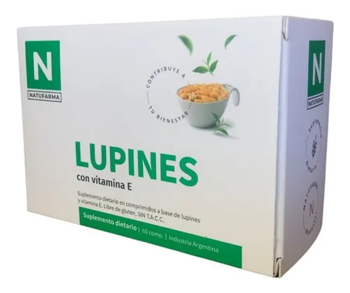 LUPINES CON VIT E 60COMP NATUFARMA