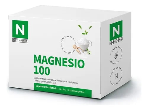 MAGNESIO 100 60CAPS NATUFARMA