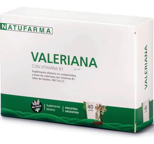 VALERIANA CON VIT B1 40COMP NATUFARMA