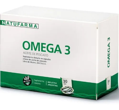 OMEGA 3 ACEITE DE PESCADO 60CAPS NATUFARMA