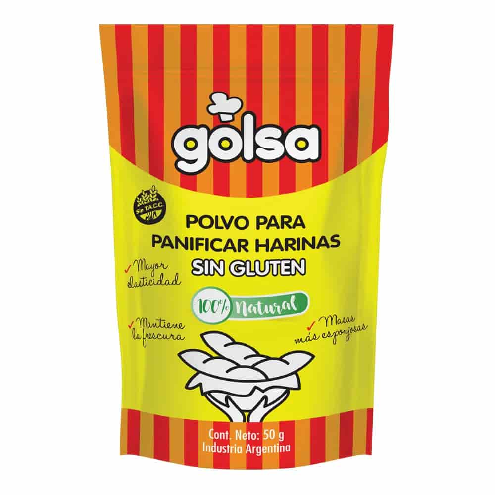 POLVO PARA PANIFICAR HARINAS SIN GLUTEN GOLSA 12X50GR BENOT