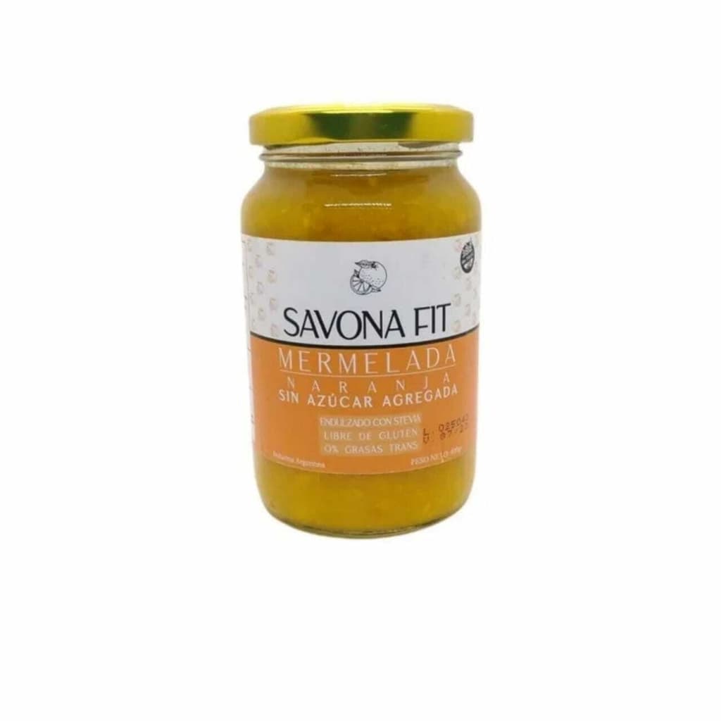 MERMELADA DE NARANJA S/AZUCAR 400GR SAVONA FIT