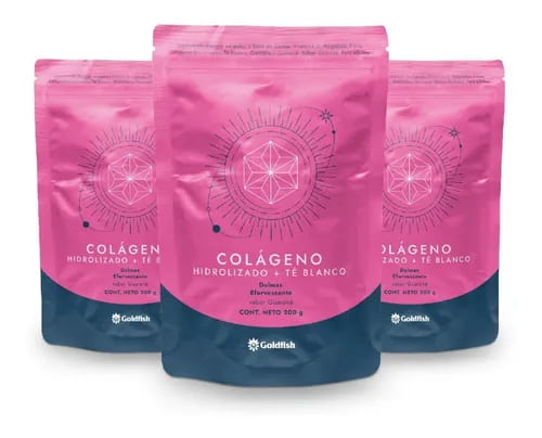 COLAGENO HIDROLIZADO + TE BLANCO DOY PACK X200GR GOLDFISH