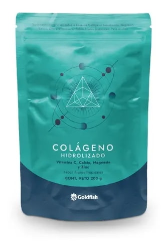 COLAGENO HIDROLIZADO + MAGNESIO + ZINC + VIT C DOY PACK X200GR GOLDFISH