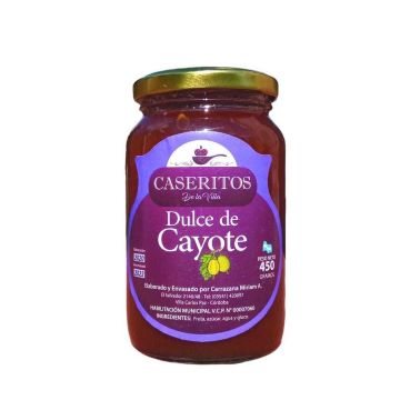 DULCE DE CAYOTE 450GR CASERITOS DE LA VILLA