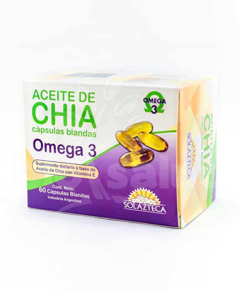 CAPS ACEITE DE CHIA X60 SOL AZTECA