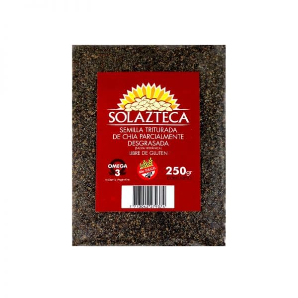 CHIA TRITURADA X250G SOL AZTECA