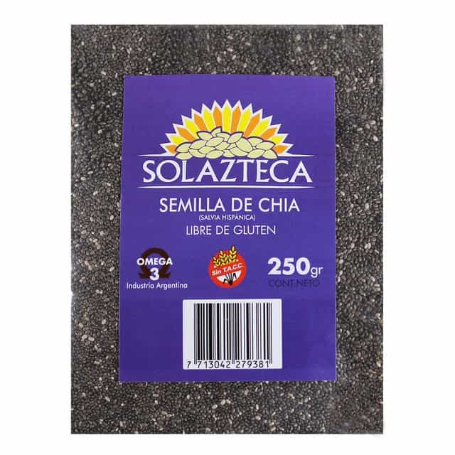 SEMILLAS DE CHIA X250G SOL AZTECA