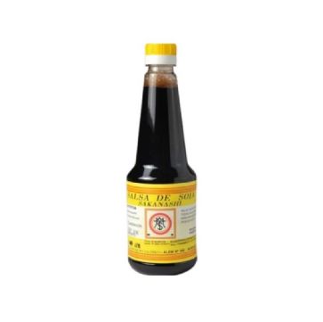 SALSA DE SOJA TRADICIONAL (amarillo) X450ML SAKANASHI