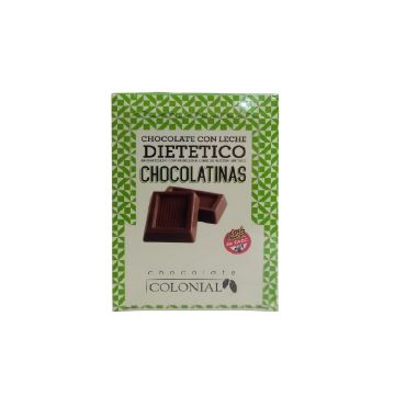 CHOCOLATINAS SIN AZUCAR 50U COLONIAL