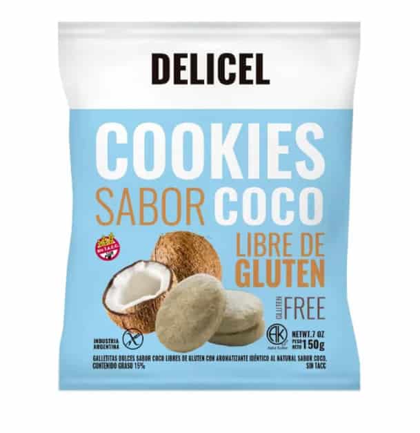 COOKIES DE COCO 200GR DELICEL