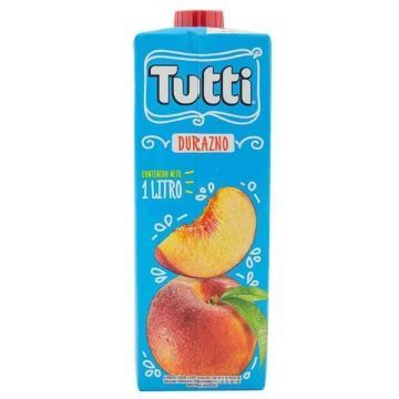 JUGO DE DURAZNO 1LT TUTTI