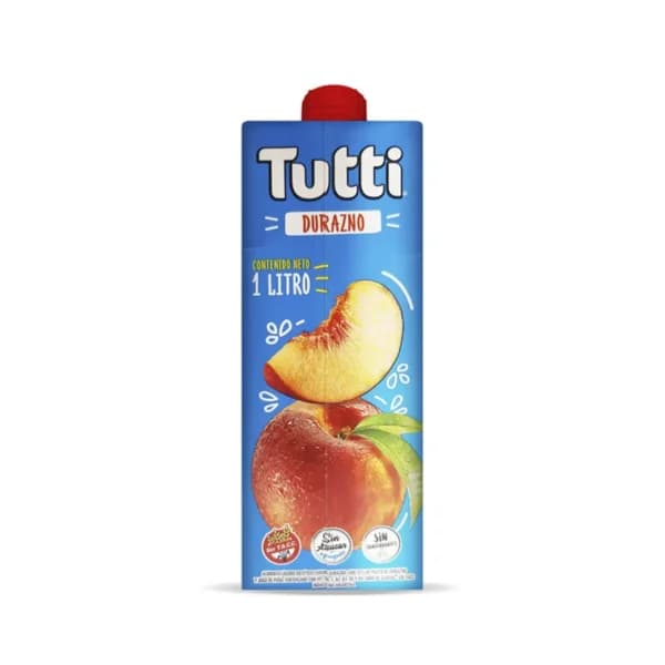 JUGO DE DURAZNO 200ML TUTTI