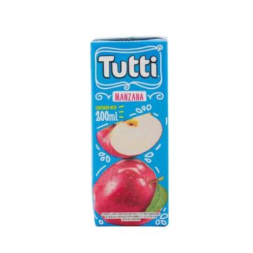 JUGO DE MANZANA 200ML TUTTI